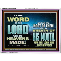 THE BREATH OF HIS MOUTH  Ultimate Power Picture  GWAMBASSADOR10356  "48x32"