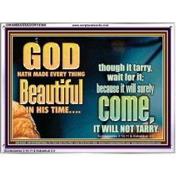 GOD HATH MADE EVERYTHING BEAUTIFUL ALLELUIA  Children Room  GWAMBASSADOR10360  "48x32"