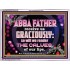 ABBA FATHER RECEIVE US GRACIOUSLY  Ultimate Inspirational Wall Art Acrylic Frame  GWAMBASSADOR10362  "48x32"