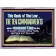 DO NOT IGNORE THE TEN COMMANDMENTS  Unique Power Bible Acrylic Frame  GWAMBASSADOR10373  