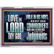 WALK IN ALL THE WAYS OF THE LORD  Righteous Living Christian Acrylic Frame  GWAMBASSADOR10375  