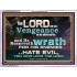 HATE EVIL YOU WHO LOVE THE LORD  Children Room Wall Acrylic Frame  GWAMBASSADOR10378  "48x32"