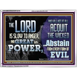 THE LORD GOD ALMIGHTY GREAT IN POWER  Sanctuary Wall Acrylic Frame  GWAMBASSADOR10379  "48x32"