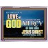 KEEP YOURSELVES IN THE LOVE OF GOD           Sanctuary Wall Picture  GWAMBASSADOR10388  "48x32"