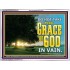 DO NOT TAKE THE GRACE OF GOD IN VAIN  Ultimate Power Acrylic Frame  GWAMBASSADOR10419  "48x32"