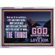 WHAT THE LORD GOD HAS PREPARE FOR THOSE WHO LOVE HIM  Scripture Acrylic Frame Signs  GWAMBASSADOR10453  