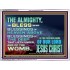 DO YOU WANT BLESSINGS OF THE DEEP  Christian Quote Acrylic Frame  GWAMBASSADOR10463  "48x32"