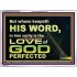 THOSE WHO KEEP THE WORD OF GOD ENJOY HIS GREAT LOVE  Bible Verses Wall Art  GWAMBASSADOR10482  "48x32"