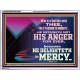 THE LORD DELIGHTETH IN MERCY  Contemporary Christian Wall Art Acrylic Frame  GWAMBASSADOR10564  