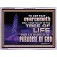 HE THAT OVERCOMETH  Bible Verse Acrylic Frame  GWAMBASSADOR10583  