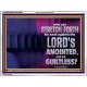 WHO CAN STRETCH FORTH HIS HAND AGAINST THE LORD'S ANOINTED  Unique Scriptural ArtWork  GWAMBASSADOR10604  