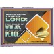 GO OUT WITH JOY AND BE LED FORTH WITH PEACE  Custom Inspiration Bible Verse Acrylic Frame  GWAMBASSADOR10617  