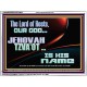 THE LORD OF HOSTS JEHOVAH TZVA'OT IS HIS NAME  Bible Verse for Home Acrylic Frame  GWAMBASSADOR10634  