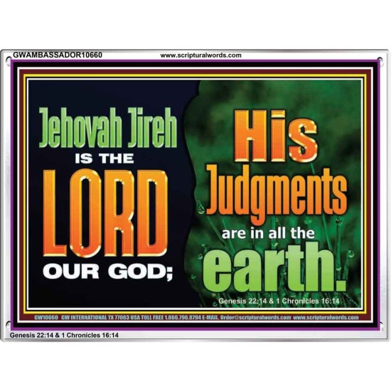 JEHOVAH JIREH IS THE LORD OUR GOD  Children Room  GWAMBASSADOR10660  