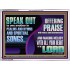 MAKE MELODY TO THE LORD WITH ALL YOUR HEART  Ultimate Power Acrylic Frame  GWAMBASSADOR10704  "48x32"