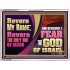 REVERE MY NAME AND REVERENTLY FEAR THE GOD OF ISRAEL  Scriptures Décor Wall Art  GWAMBASSADOR10734  "48x32"