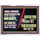 KNOWLEDGE IS PLEASANT UNTO THY SOUL UNDERSTANDING SHALL KEEP THEE  Bible Verse Acrylic Frame  GWAMBASSADOR10772  