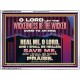 LET THE WICKEDNESS OF THE WICKED COME TO AN END HEAL ME O LORD  Scripture Art Acrylic Frame  GWAMBASSADOR10796  