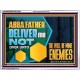 DELIVER ME NOT OVER UNTO THE WILL OF MINE ENEMIES  Children Room Wall Acrylic Frame  GWAMBASSADOR12024  