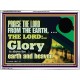PRAISE THE LORD FROM THE EARTH  Children Room Wall Acrylic Frame  GWAMBASSADOR12033  