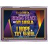 THOU ART MY HIDING PLACE AND SHIELD  Bible Verses Wall Art Acrylic Frame  GWAMBASSADOR12045  "48x32"