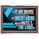 BE YE NOT UNWISE  Scripture Art Acrylic Frame  GWAMBASSADOR12059  