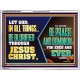 LET GOD IN ALL THINGS BE GLORIFIED THROUGH JESUS CHRIST  Christian Wall Décor  GWAMBASSADOR12070  