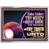 ABBA FATHER THY MERCY IS GREAT ABOVE THE HEAVENS  Contemporary Christian Paintings Acrylic Frame  GWAMBASSADOR12084  "48x32"