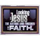 LOOKING UNTO JESUS THE AUTHOR AND FINISHER OF OUR FAITH  Décor Art Works  GWAMBASSADOR12116  