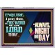 THE WORD OF THE LORD TO DAY  New Wall Décor  GWAMBASSADOR12151  