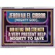 JEHOVAH EL GIBBOR MIGHTY GOD MIGHTY TO SAVE  Ultimate Power Acrylic Frame  GWAMBASSADOR12250  