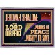 JEHOVAH SHALOM THE LORD OUR PEACE PRINCE OF PEACE  Righteous Living Christian Acrylic Frame  GWAMBASSADOR12251  