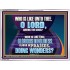 FEARFUL IN PRAISES DOING WONDERS  Ultimate Inspirational Wall Art Acrylic Frame  GWAMBASSADOR12320  "48x32"