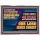 STRANGERS SHALL SUBMIT THEMSELVES UNTO ME  Ultimate Power Acrylic Frame  GWAMBASSADOR12371  