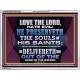 HE PRESERVETH THE SOULS OF HIS SAINTS  Ultimate Power Acrylic Frame  GWAMBASSADOR12380  