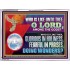 WHO IS LIKE THEE GLORIOUS IN HOLINESS  Unique Scriptural Acrylic Frame  GWAMBASSADOR12587  "48x32"