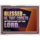 BLESSED BE HE THAT COMETH IN THE NAME OF THE LORD  Ultimate Inspirational Wall Art Acrylic Frame  GWAMBASSADOR13038  