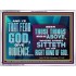 THE RIGHT HAND OF GOD  Church Office Acrylic Frame  GWAMBASSADOR13063  "48x32"