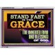 STAND FAST IN THE GRACE THE UNMERITED FAVOR AND BLESSING OF GOD  Unique Scriptural Picture  GWAMBASSADOR13067  