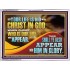 WHEN CHRIST WHO IS OUR LIFE SHALL APPEAR  Children Room Wall Acrylic Frame  GWAMBASSADOR13073  "48x32"