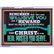 THE LORD WILL GIVE YOU AS A REWARD  Eternal Power Acrylic Frame  GWAMBASSADOR13080  