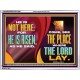 HE IS NOT HERE FOR HE IS RISEN  Children Room Wall Acrylic Frame  GWAMBASSADOR13091  