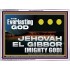 EVERLASTING GOD JEHOVAH EL GIBBOR MIGHTY GOD   Biblical Paintings  GWAMBASSADOR13104  "48x32"