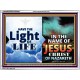 HAVE THE LIGHT OF LIFE  Sanctuary Wall Acrylic Frame  GWAMBASSADOR9547  