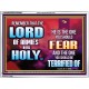 FEAR THE LORD WITH TREMBLING  Ultimate Power Acrylic Frame  GWAMBASSADOR9567  