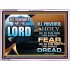 JEHOVAH LORD ALL POWERFUL IS HOLY  Righteous Living Christian Acrylic Frame  GWAMBASSADOR9568  "48x32"