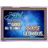 MAKE A JOYFUL NOISE UNTO TO OUR GOD JEHOVAH  Wall Art Acrylic Frame  GWAMBASSADOR9598  "48x32"