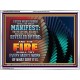 YOUR WORKS SHALL BE TRIED BY FIRE  Modern Art Picture  GWAMBASSADOR9796  