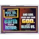 THE EARTH SHALL YIELD HER INCREASE FOR YOU  Inspirational Bible Verses Acrylic Frame  GWAMBASSADOR9895  