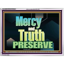 MERCY AND TRUTH PRESERVE  Christian Paintings  GWAMBASSADOR9921  "48x32"